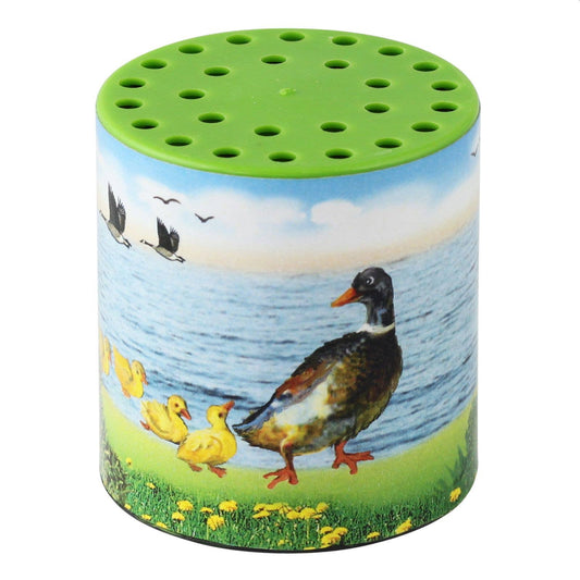 Dierengeluidendoos, klankdoos, eend