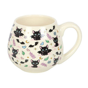 Mug Rond Chats Noirs Mystiques – 500 ml