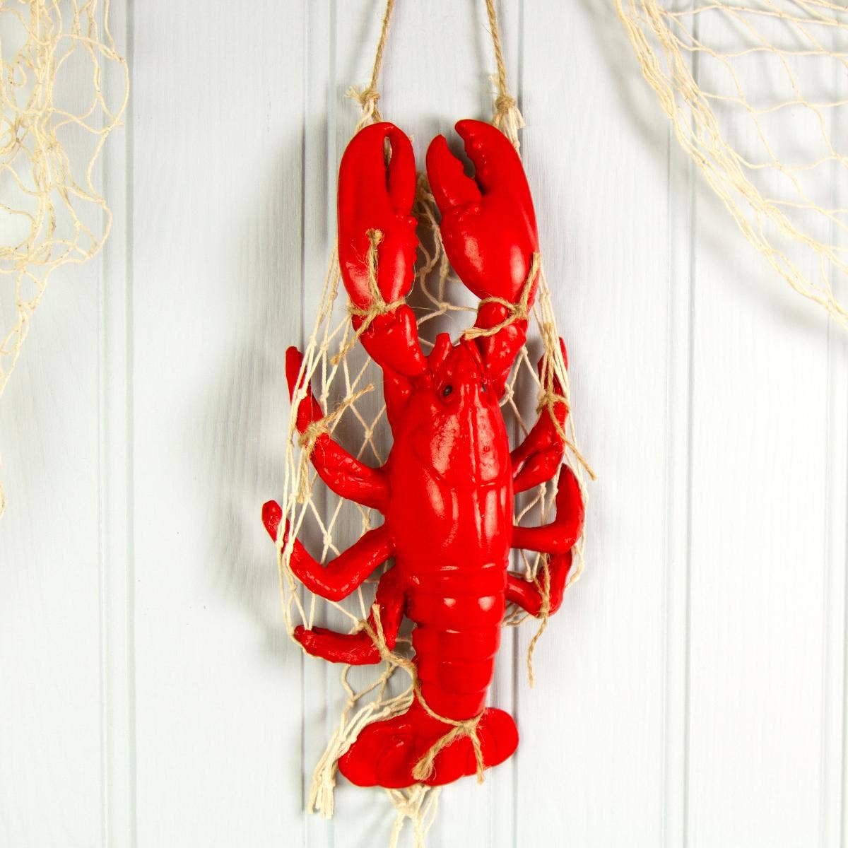 Decoration Murale Homard dans un Filet
