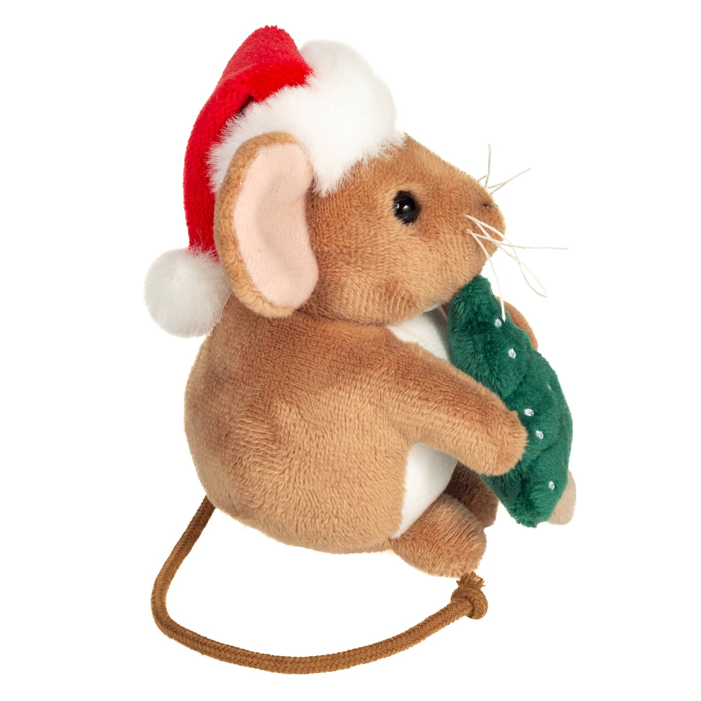 Christmas Mouse Plush with Christmas Tree