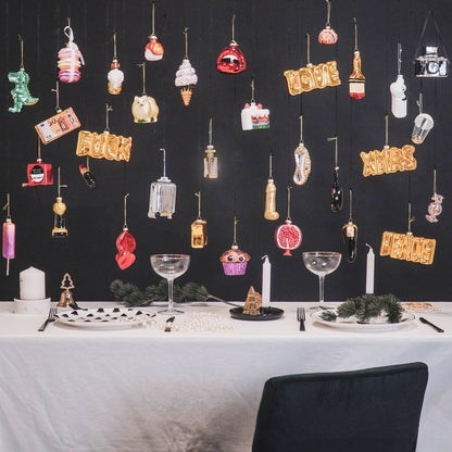 Pincel para pintar bolas navideñas