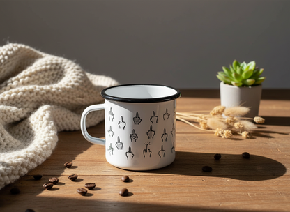 Enamel Mug - F*&amp;k You