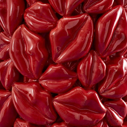 Vase Lèvres Rouges