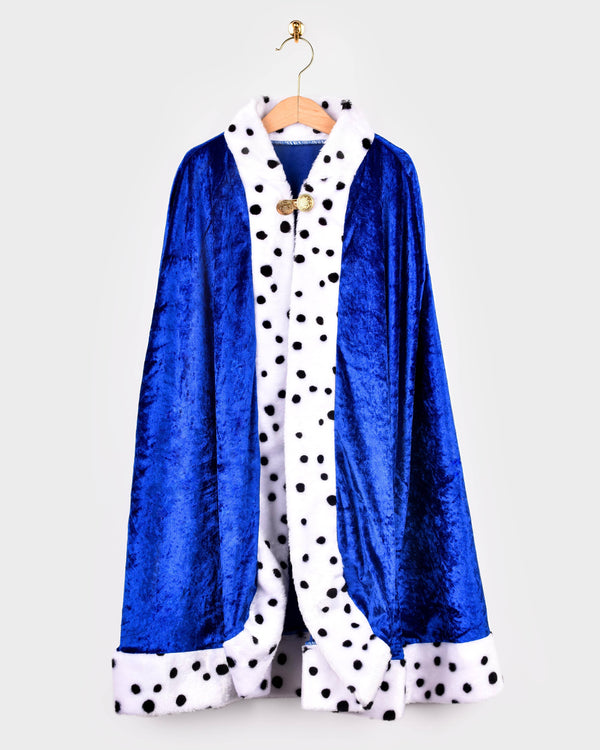 The King Cape Blue Velvet (4-8 ans)
