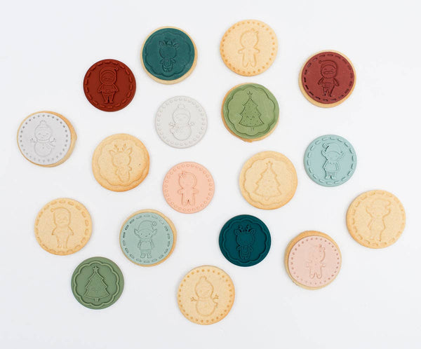 Tampons à biscuits de Noël - Timbres de Noël