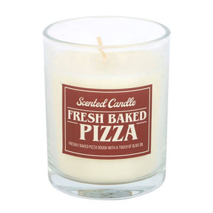 Bougie Parfumée à la Pizza Fraîchement Cuite