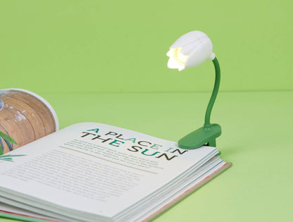 Lumière de lecture Tulipe Blanc