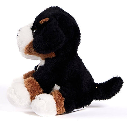 Peluche chiot Bouvier bernois assis