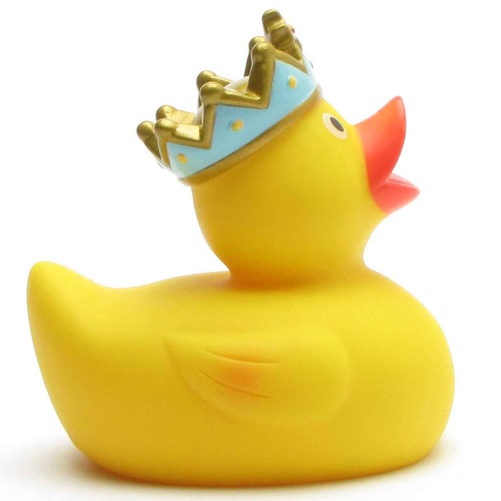 rubber duck king canard en caoutchouc