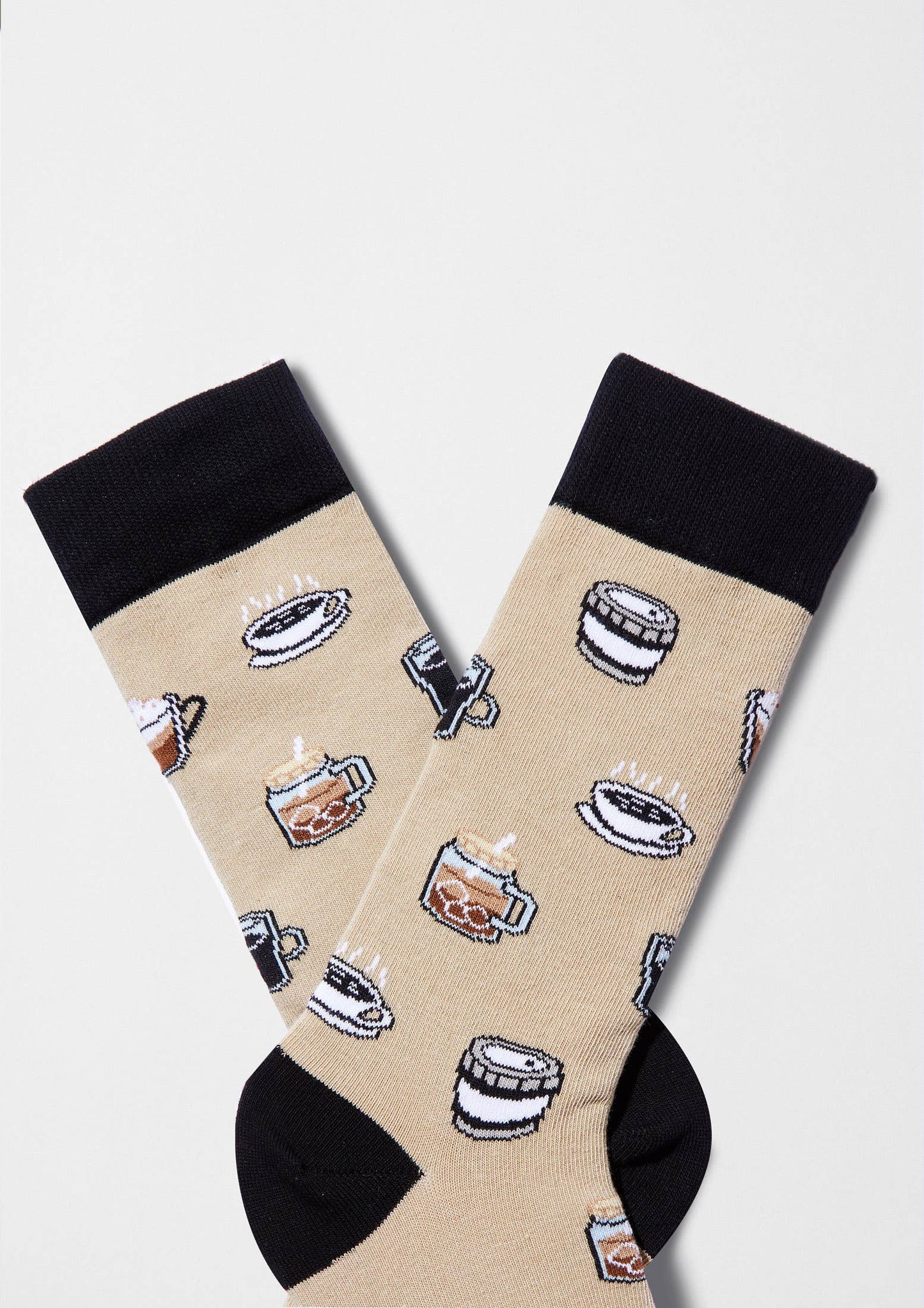 Chaussettes BeCoffee Beige