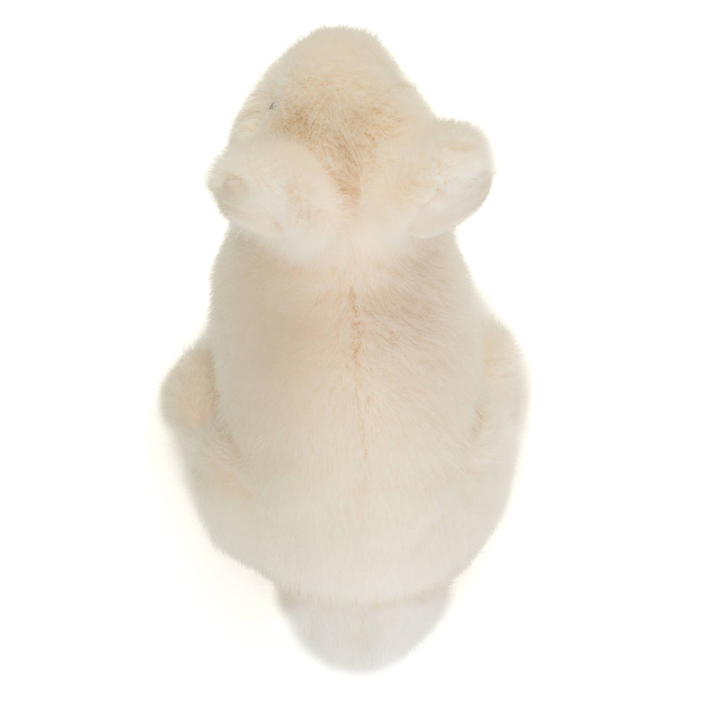 Zittend Crèmekleurig Konijn Knuffel