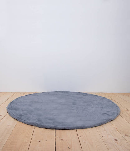 Tapis rond Gris Koala