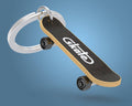 Skateboard-Schlüsselanhänger