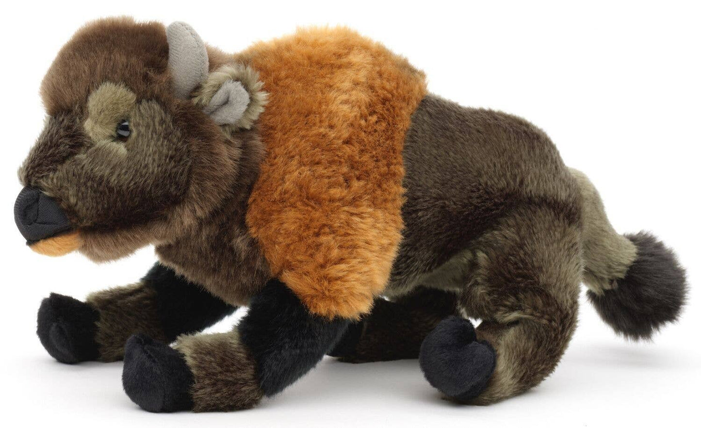 Peluche de bisonte sentado