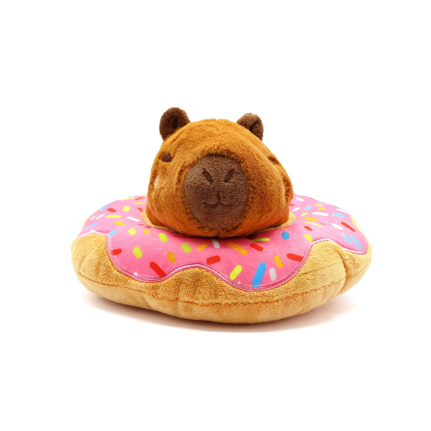 Peluche de rosquilla de capibara