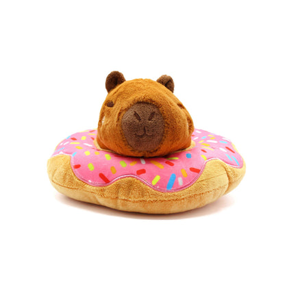 Peluche de rosquilla de capibara