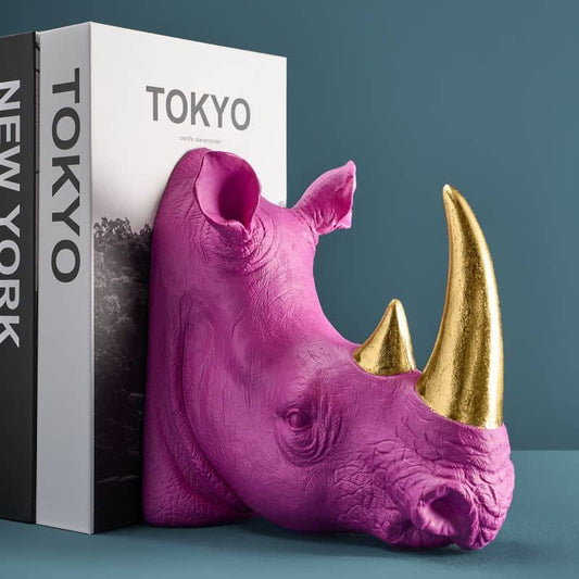 Fermalibri S/2 Rhinoceros, Magenta, 39,5 x 14,2 x 20,5 cm