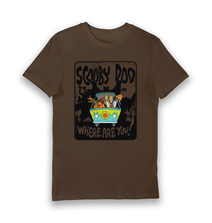 T-shirt adulte Scooby-Doo Mystery Machine Where Are You