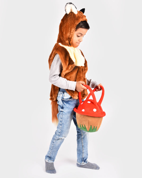 Sac champignon avec fermeture éclair 22 cm