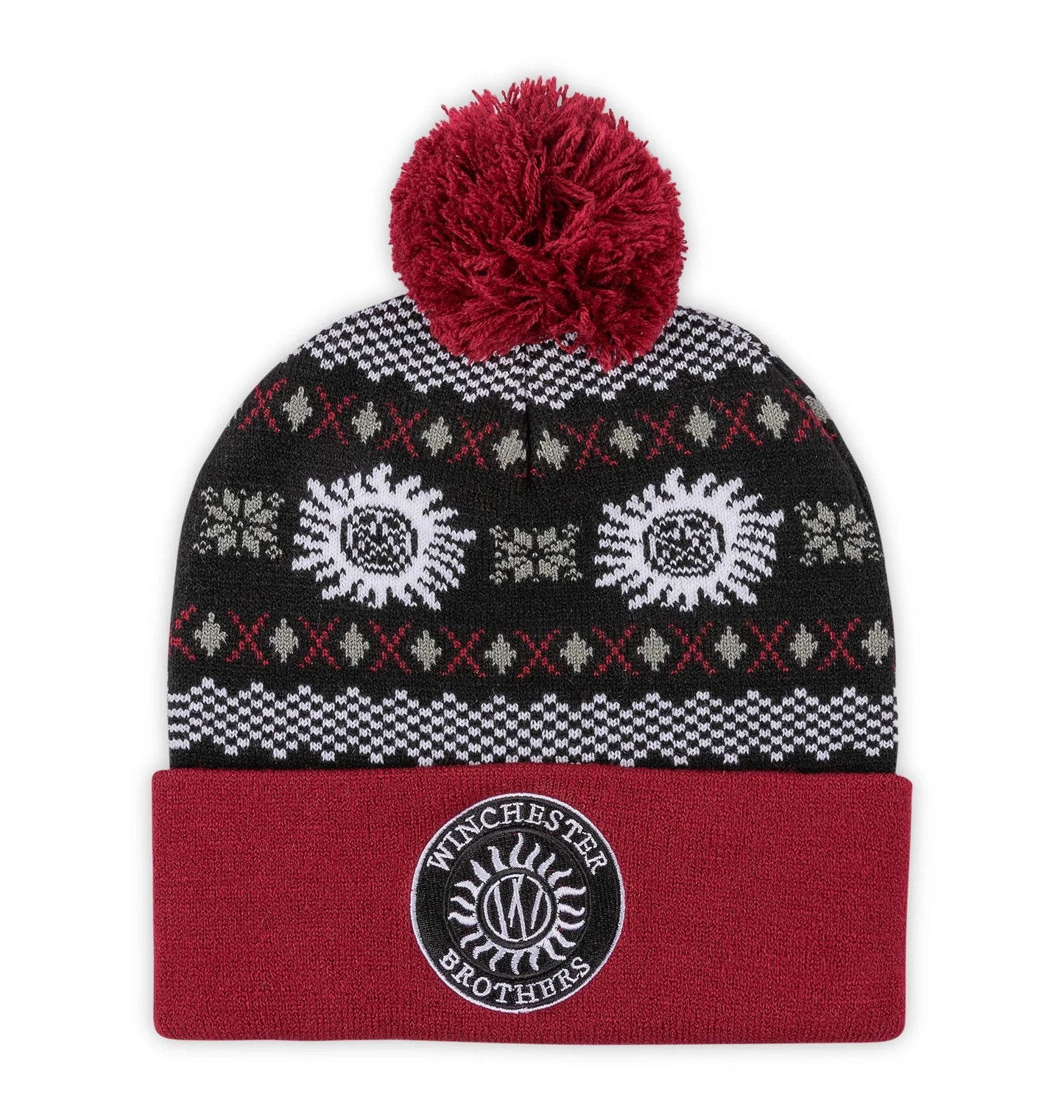 Bonnet à pompon Supernatural frères Winchester