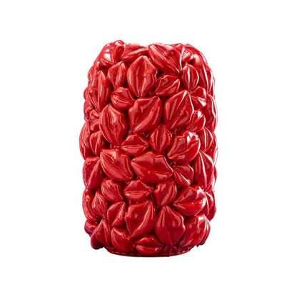 Vase Lèvres Rouges