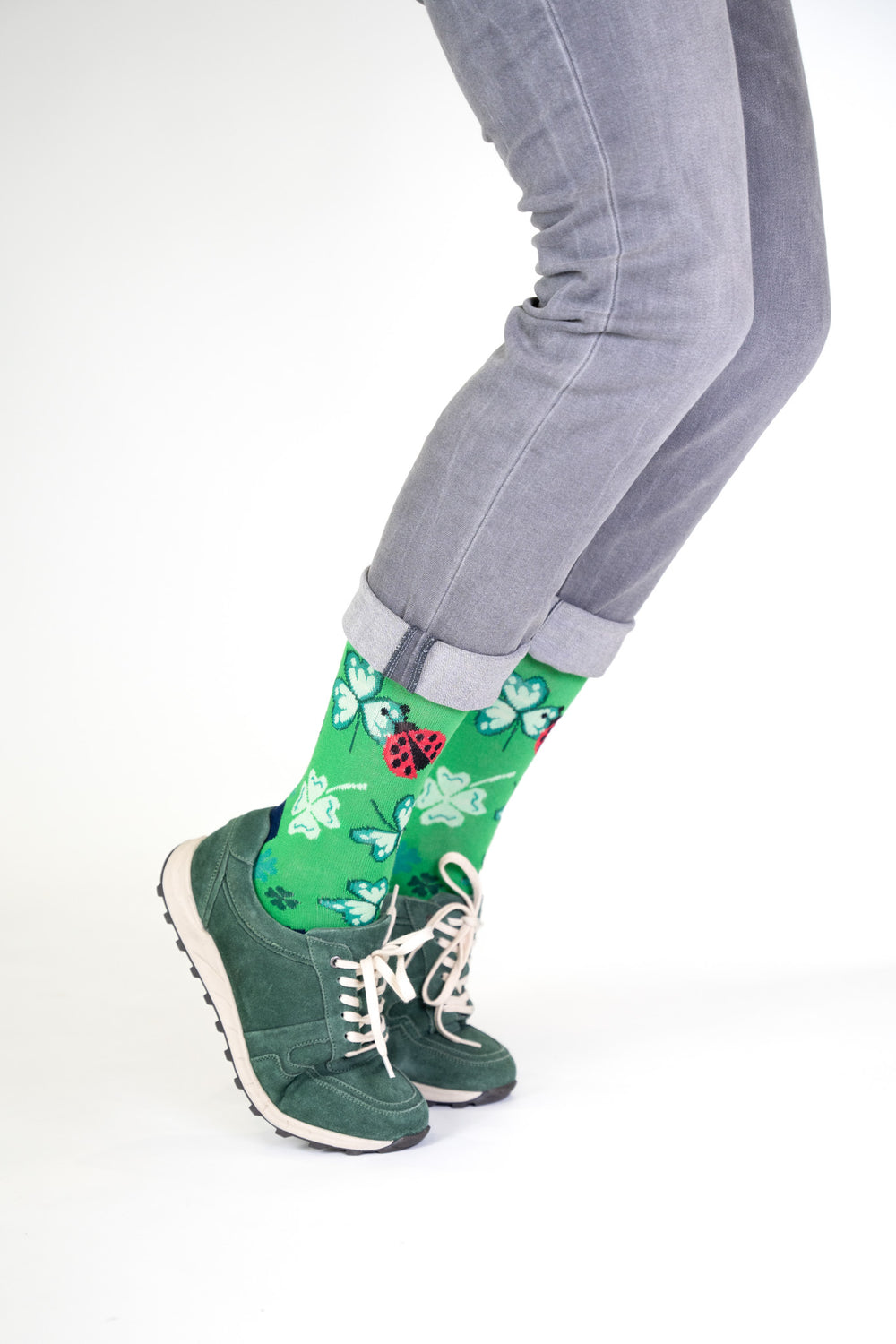 Chaussettes Trèfles et Coccinelles