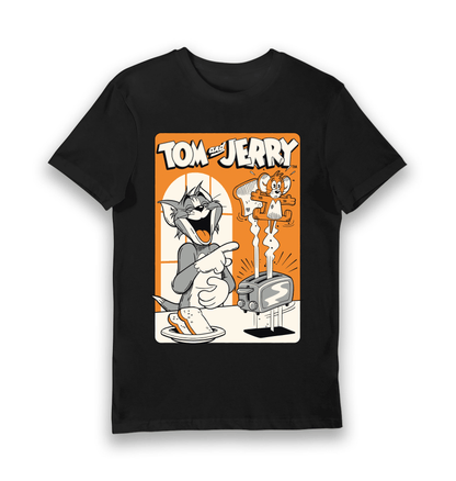 T-shirt adulte Tom et Jerry rétro