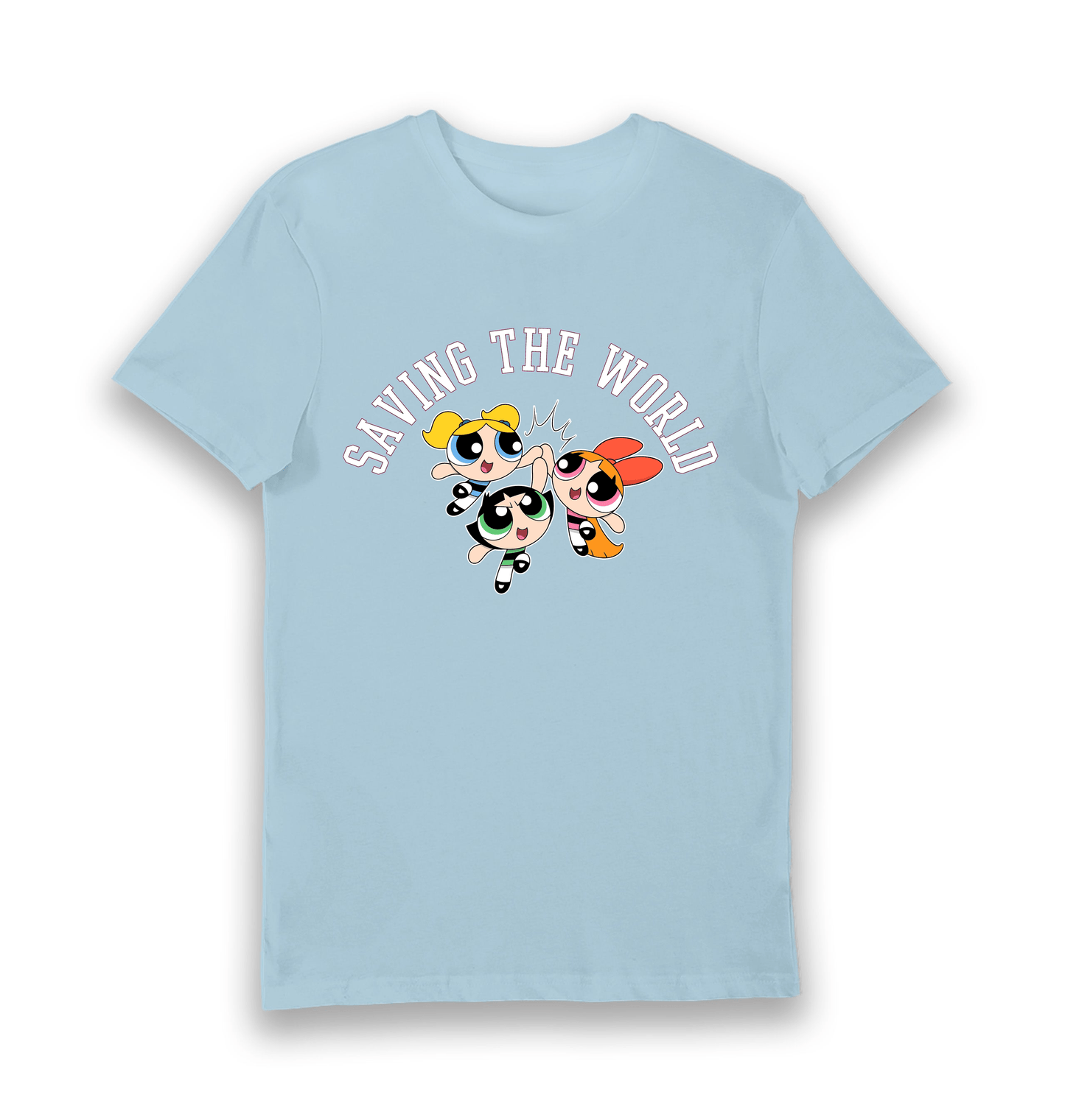 T-shirt adulte Powerpuff Girls Saving the World