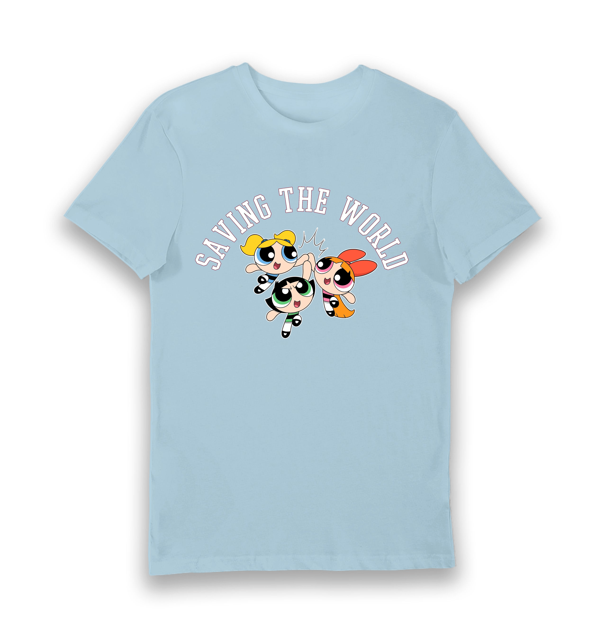 T-shirt adulte Powerpuff Girls Saving the World
