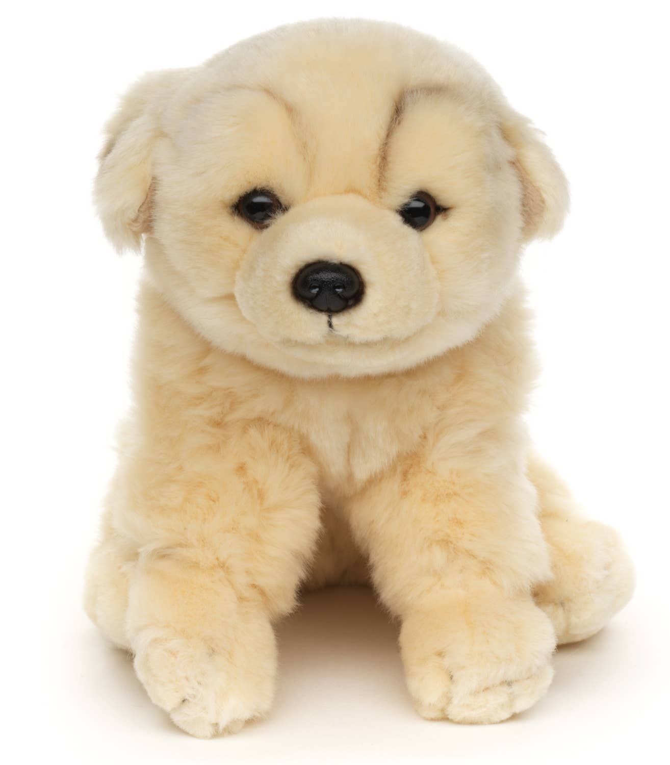 Peluche Chiot Golden Retriever, assis