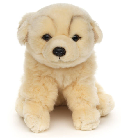 Peluche Chiot Golden Retriever, assis