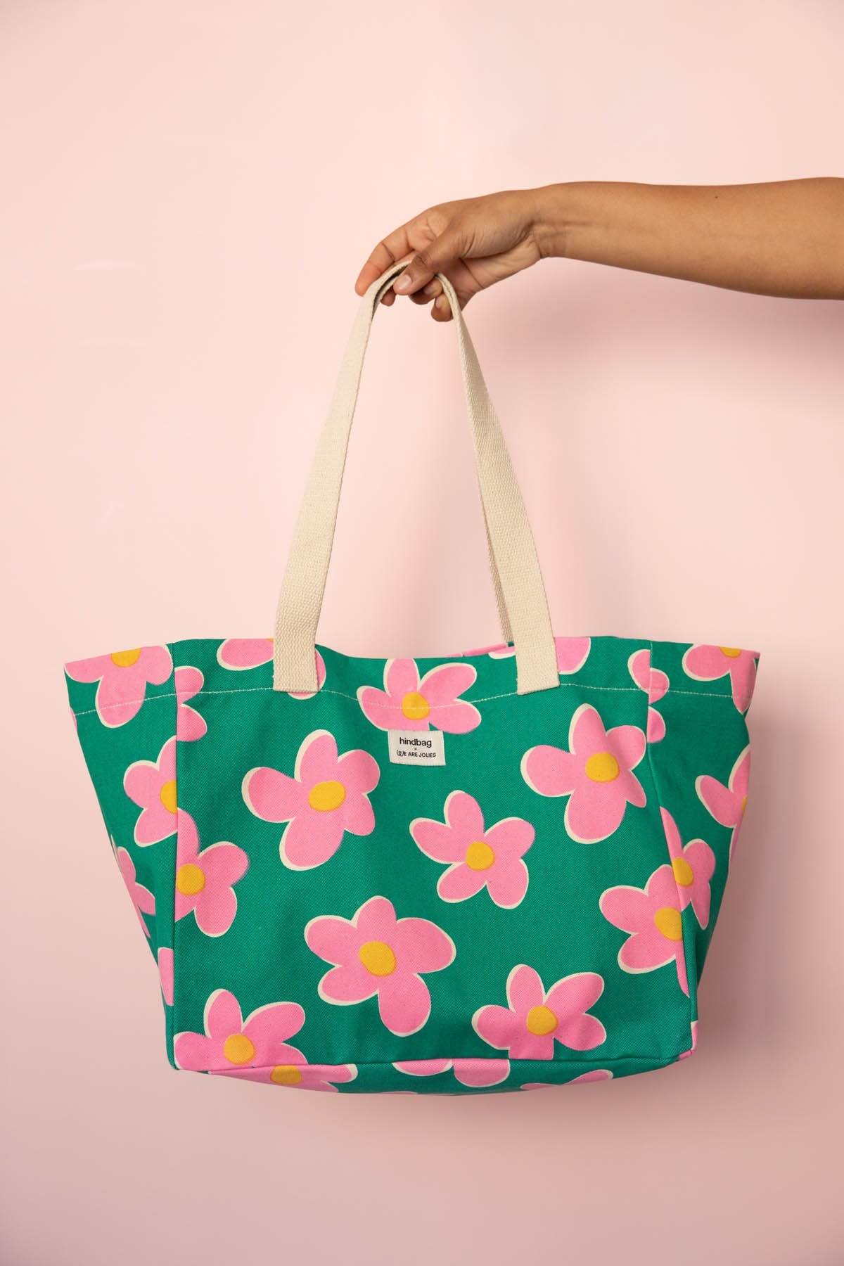 Sac cabas Claude Big Flowers - Hindbag x WAJ
