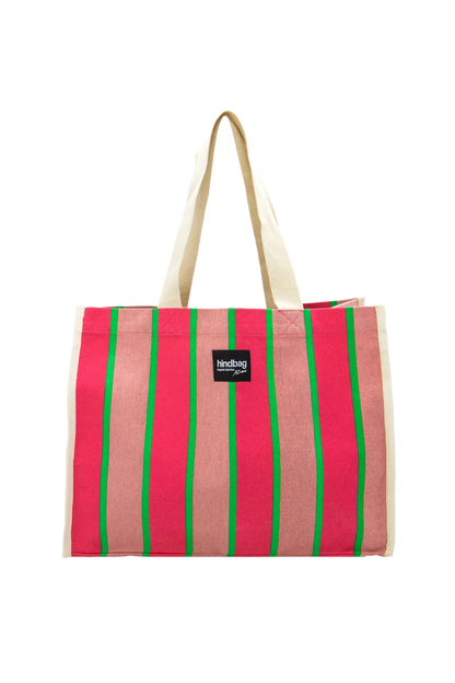 Cabas Rayé Fuchsia - 10 ans