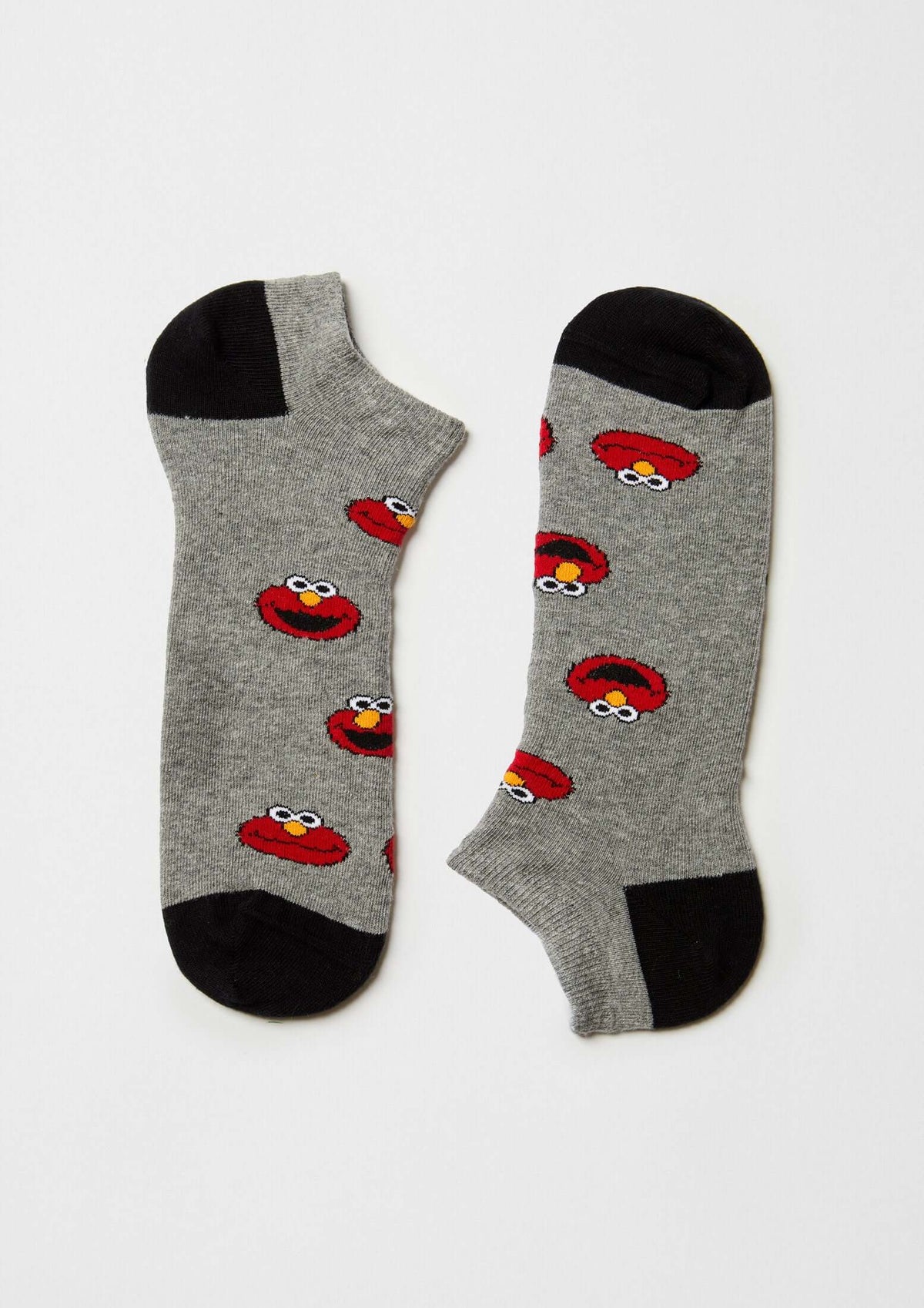 BeSesameStreet Elmo Grey Ankle