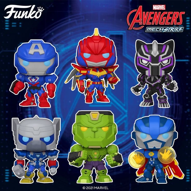 Pop! Captain America - Mech Strike