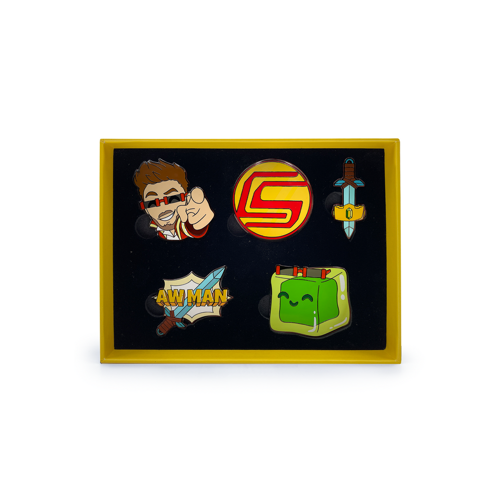 Set de pin's CaptainSparklez