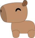 Capybara Plush (9in)
