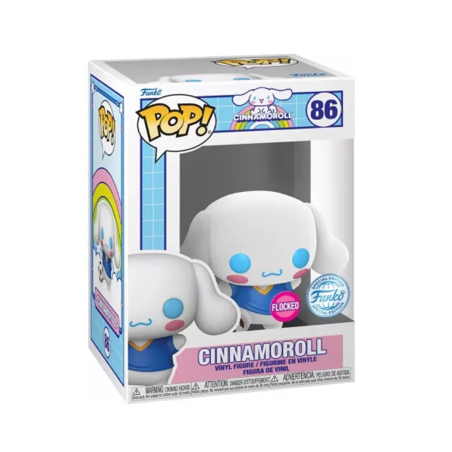 Pop! Cinnamoroll con balón de fútbol (flocado)