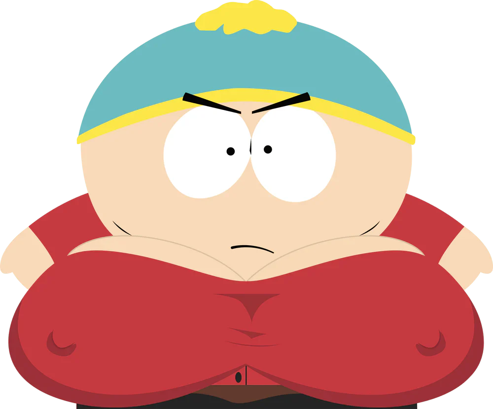 Figurine Cartman avec implants