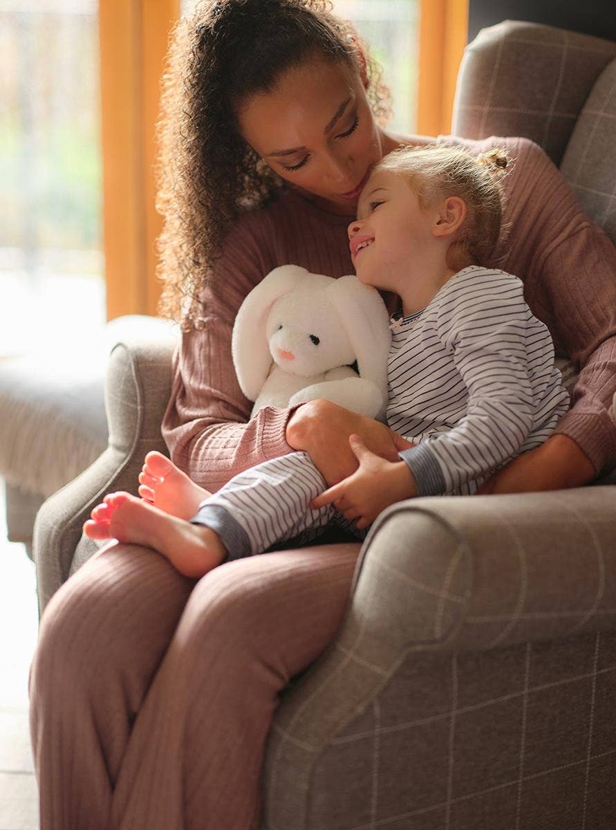 Brinquedo de Peluche Coelho Branco Bramble da Bear & Me