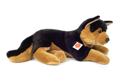 Plush German Shepherd Dog Lying Down