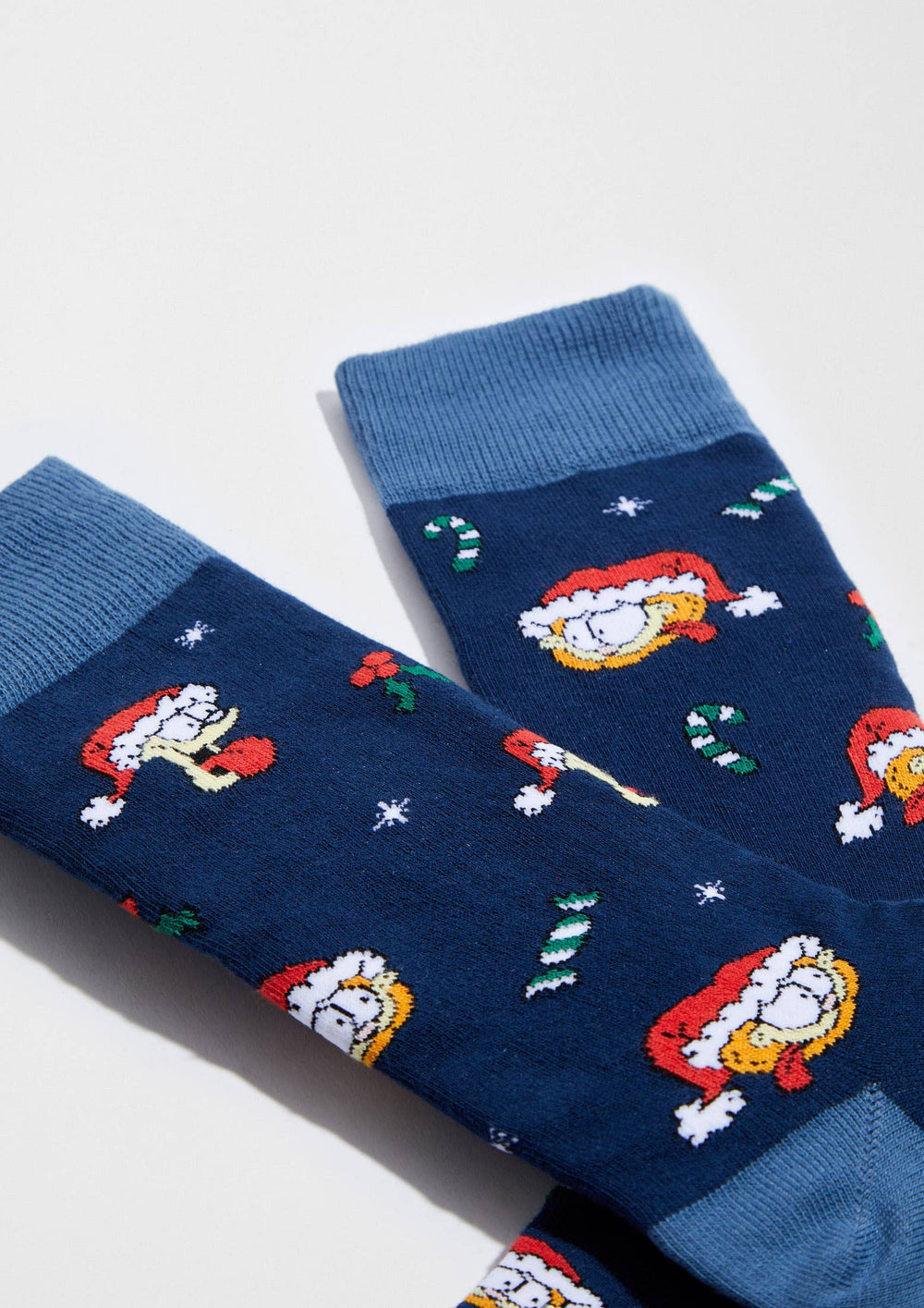 Meias de Pai Natal do Garfield