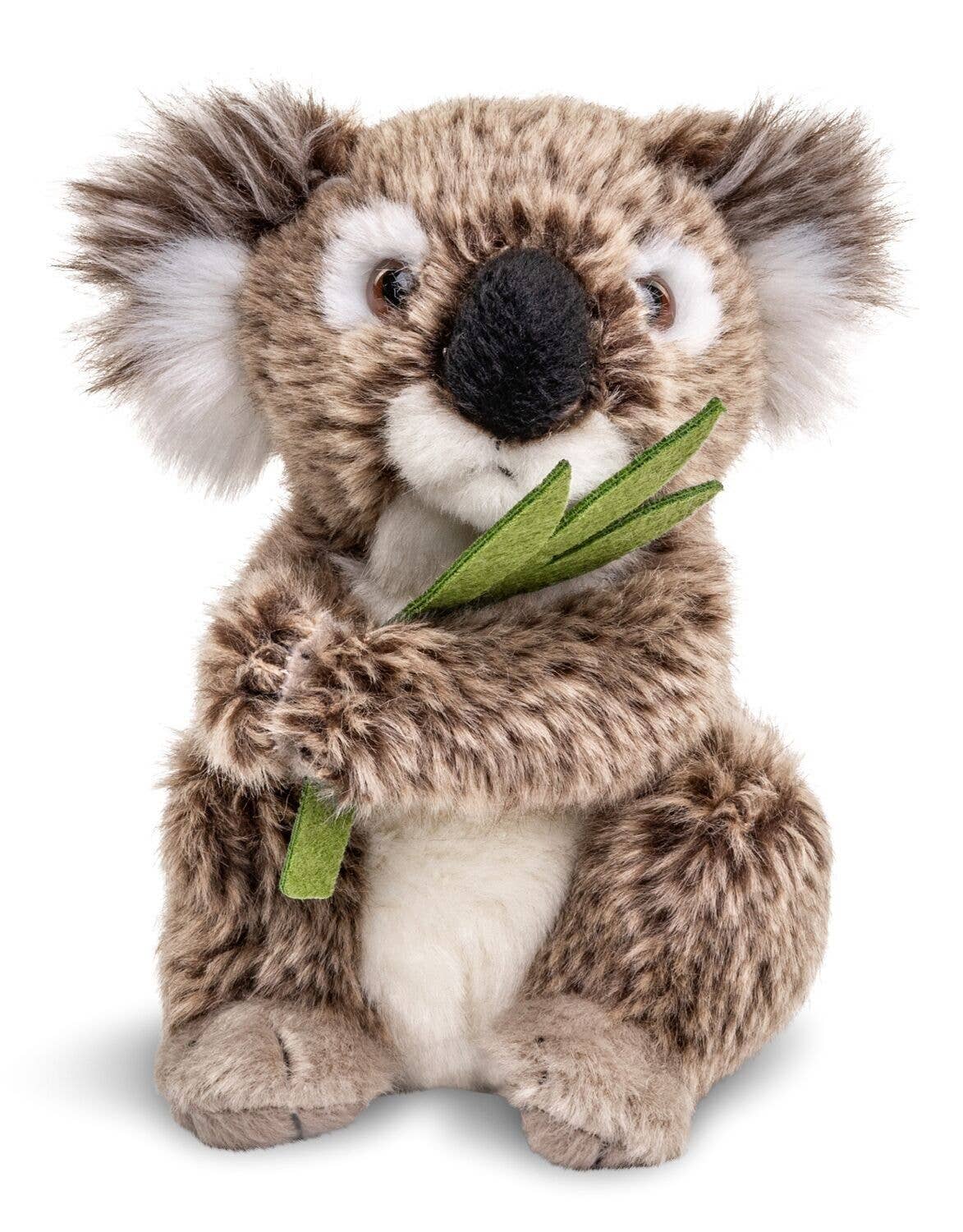 Peluche Koala avec feuille d'Eucalyptus