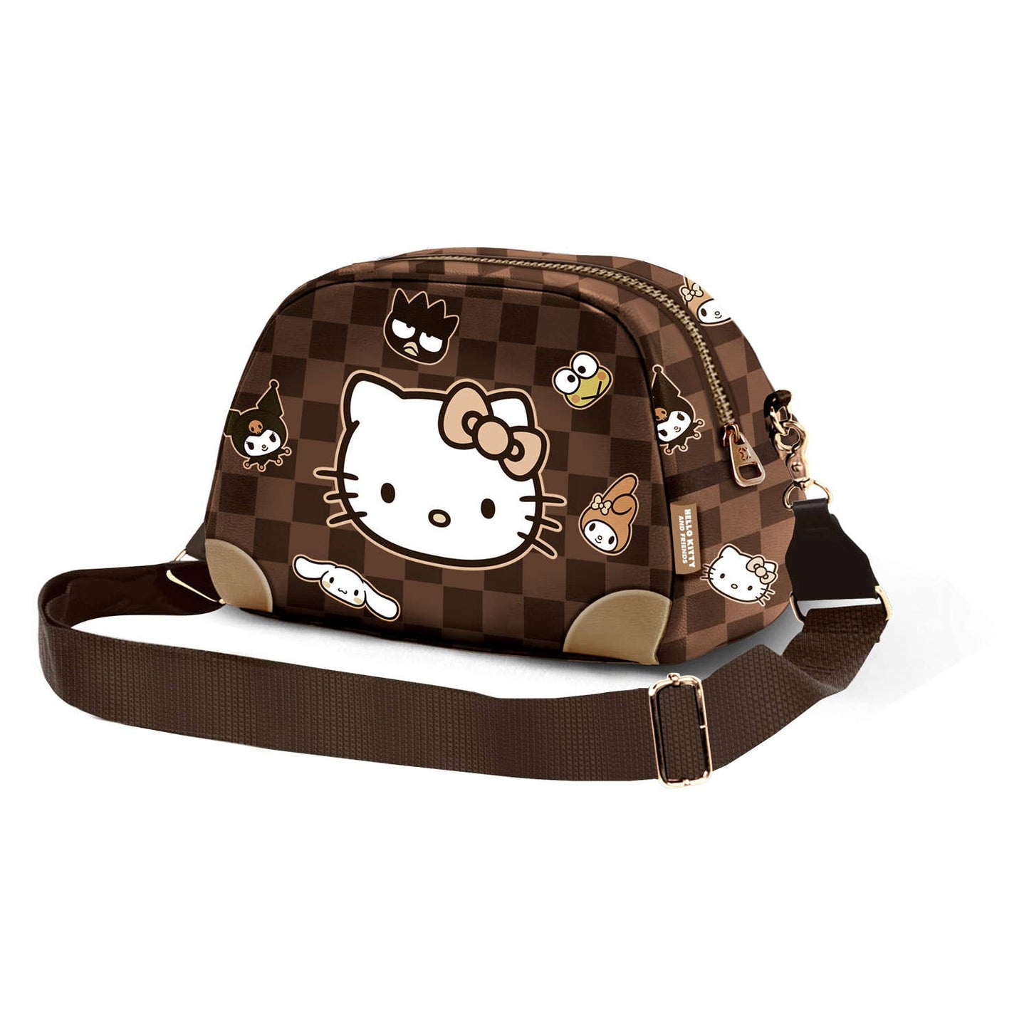 Hello Kitty Squares Bowling Lite Shoulder Bag