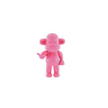 Ornamento - Figurina di scimmia appesa 'The Legend' - Poliresina - Rosa - 20,5x13,5x35 cm