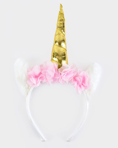 Diadème Licorne avec fleurs