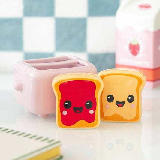 ソルト＆ペッパー　カワイイトーストトースタースタンド付き