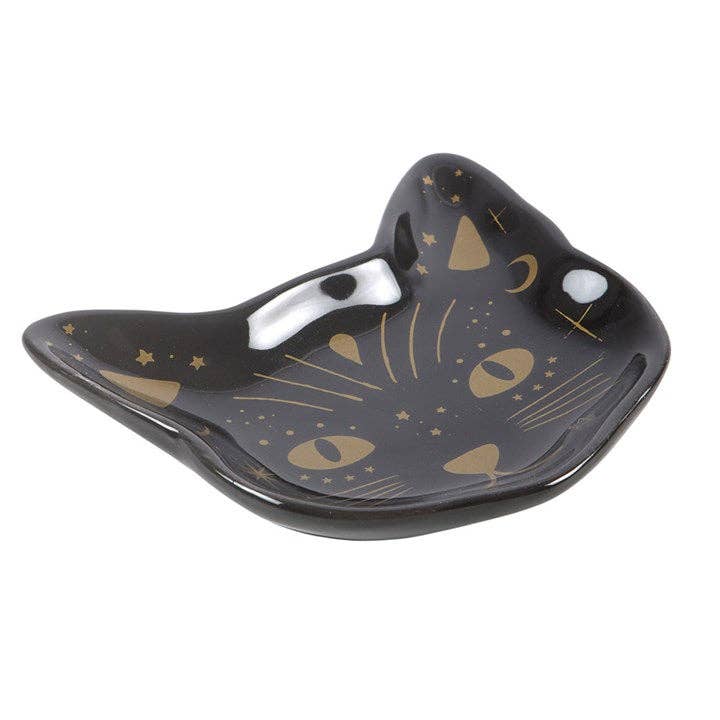 黒猫の小皿