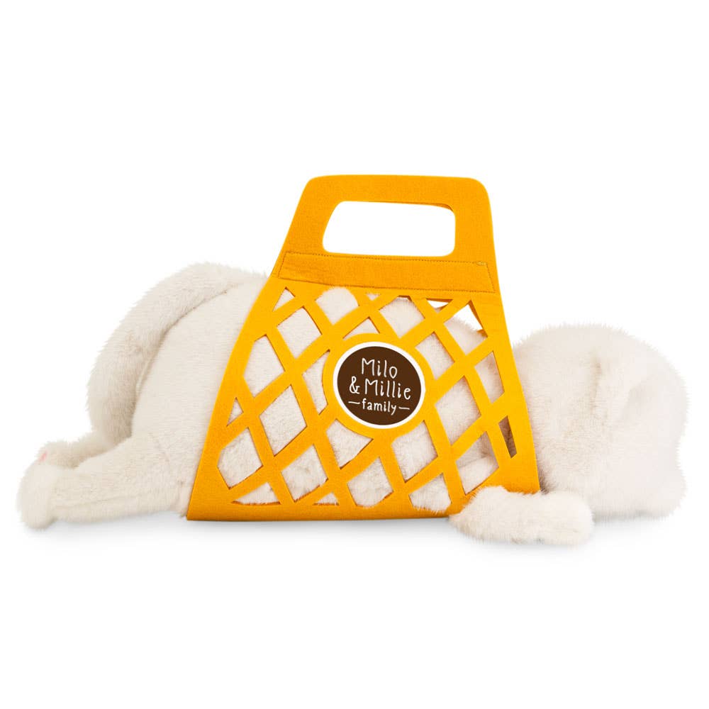 Peluche de Milo & Millie, Milo le Chat Blanc (56 cm)-0+