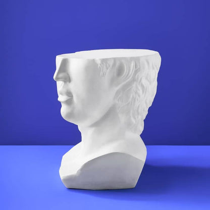 David bijzettafel, Magnesia White, 53 x 46 x 53 cm